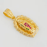 Dije Virgen de Guadalupe 3.6g / 1 1/4 in Oro Amarillo 18K