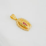 Dije Virgen de Guadalupe 3.6g / 1 1/4 in Oro Amarillo 18K
