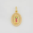 Dije Virgen de Guadalupe 1.8g / 1 in Oro Amarillo 18K
