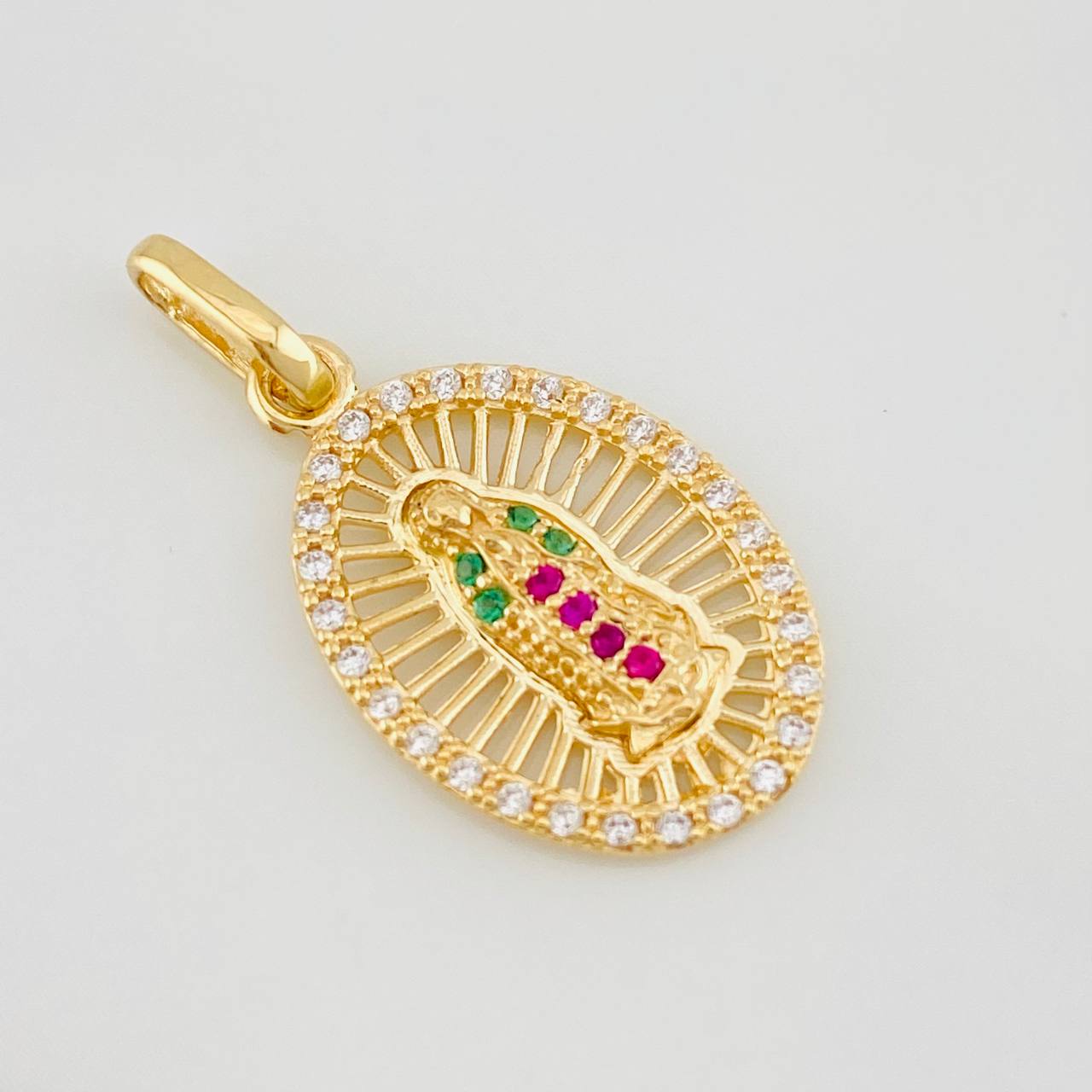 Dije Virgen de Guadalupe 1.8g / 1 in Oro Amarillo 18K