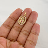 Dije Virgen de Guadalupe 1.8g / 1 in Oro Amarillo 18K