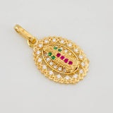 Dije Virgen de Guadalupe 1.6g / 1 in Oro Amarillo 18K