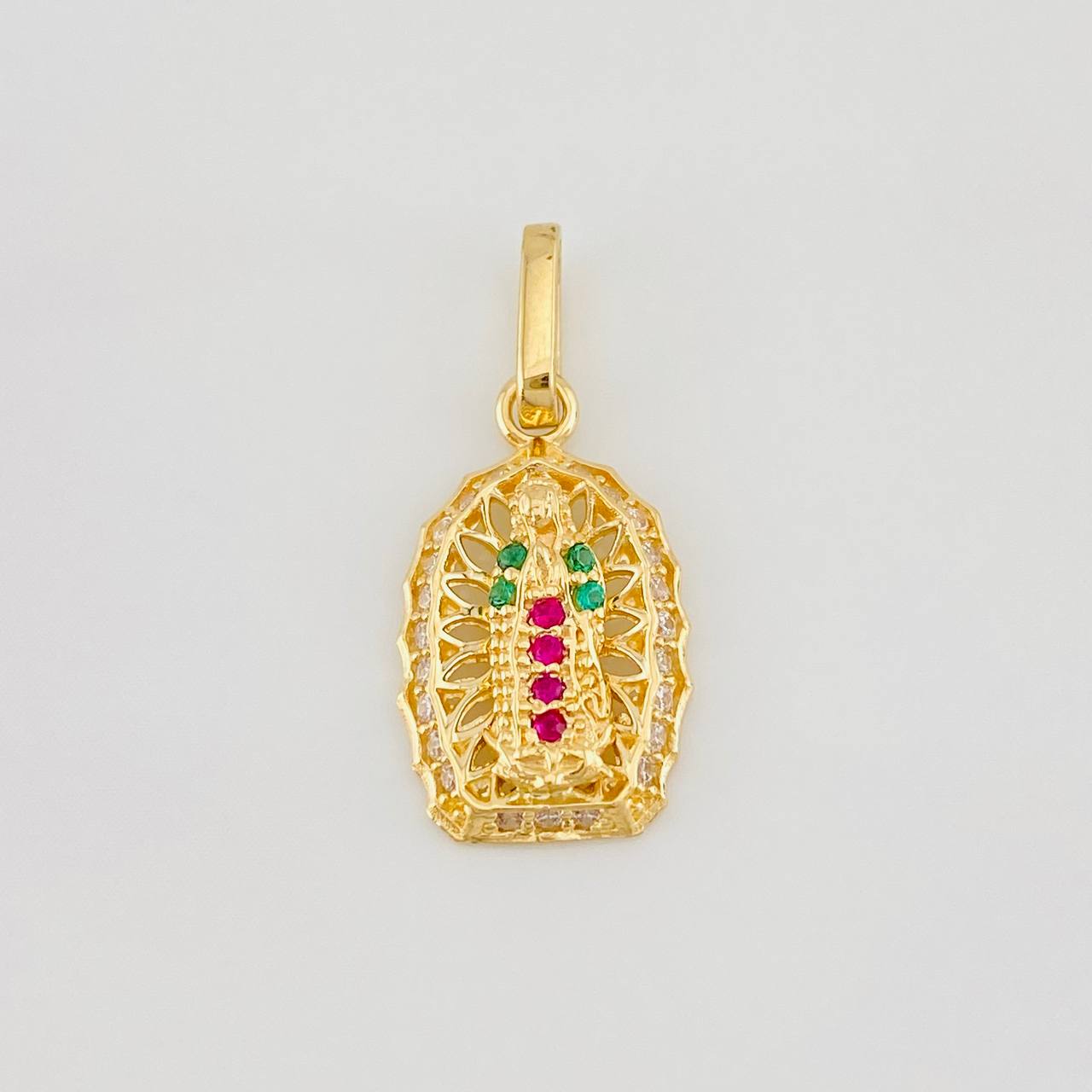 Dije Virgen de Guadalupe 1.35g / 3/4 in Oro Amarillo 18K
