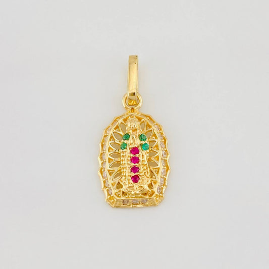 Dije Virgen de Guadalupe 1.35g / 3/4 in Oro Amarillo 18K