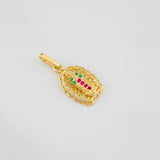 Dije Virgen de Guadalupe 1.35g / 3/4 in Oro Amarillo 18K