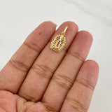 Dije Virgen de Guadalupe 1.25g / 3/4 in Oro Amarillo 18K