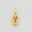 Dije Virgen de Guadalupe 1.45g / 3/4 in Oro Amarillo 18K