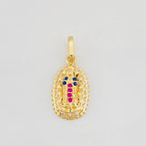 Dije Virgen de Guadalupe 1.45g / 3/4 in Oro Amarillo 18K