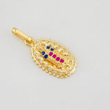 Dije Virgen de Guadalupe 1.45g / 3/4 in Oro Amarillo 18K