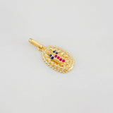 Dije Virgen de Guadalupe 1.45g / 3/4 in Oro Amarillo 18K