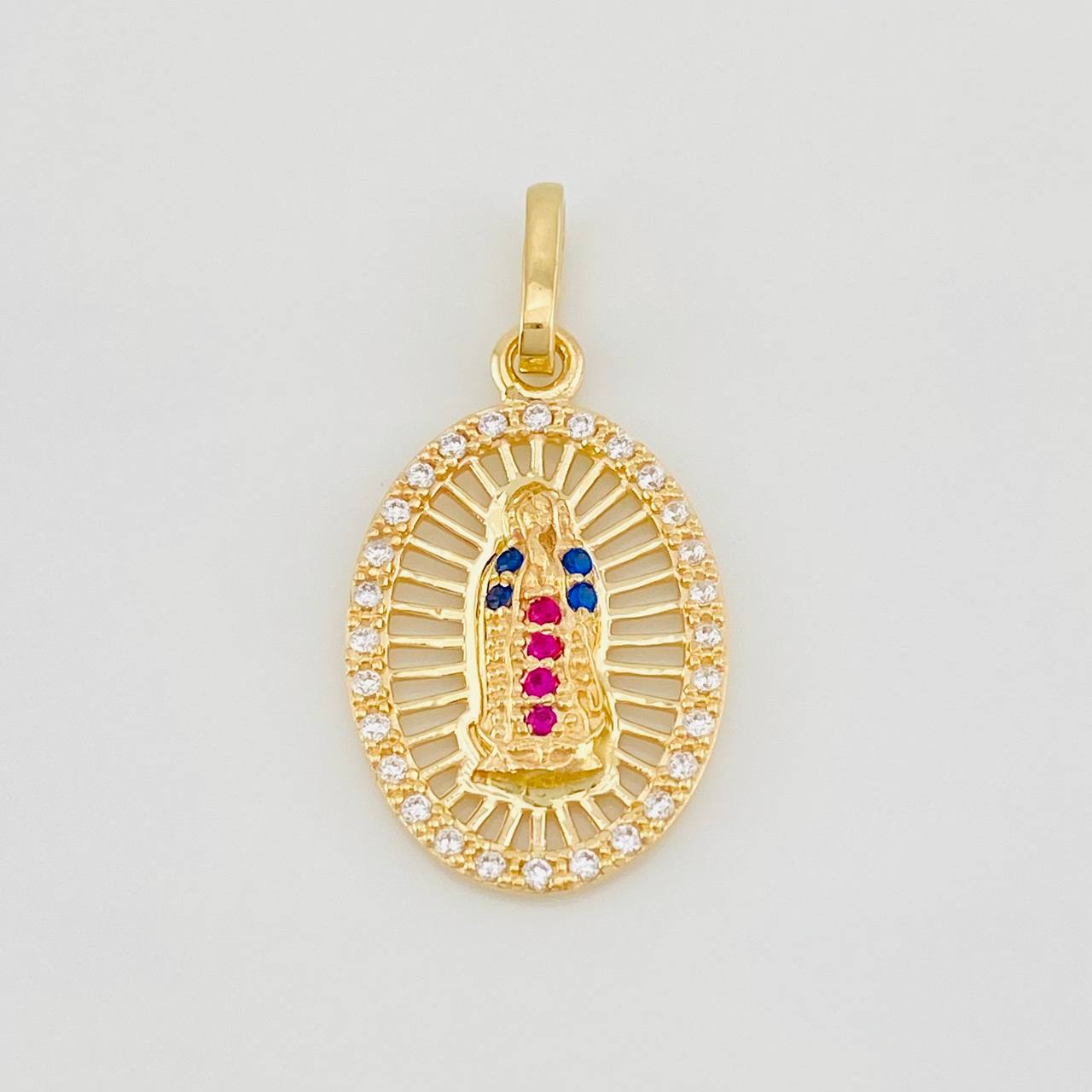 Dije Virgen de Guadalupe 1.55g / 1 in Oro Amarillo 18K