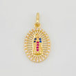 Dije Virgen de Guadalupe 1.55g / 1 in Oro Amarillo 18K