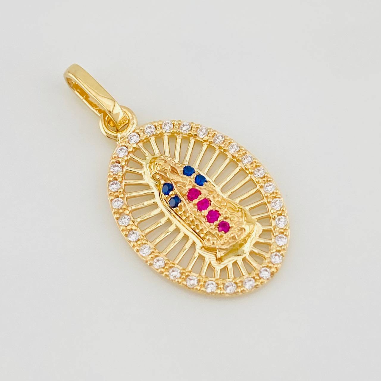 Dije Virgen de Guadalupe 1.55g / 1 in Oro Amarillo 18K