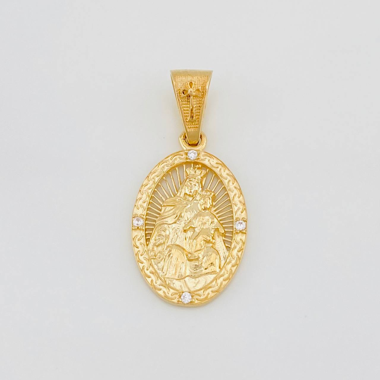 Dije Virgen del Carmen 2.3g / 1 1/4 in Oro Amarillo 18K