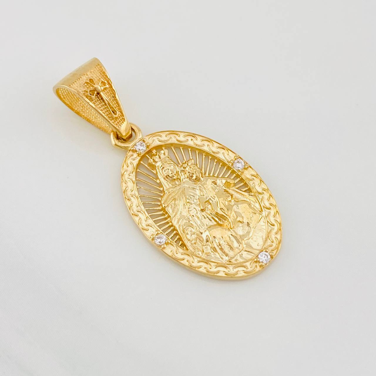 Dije Virgen del Carmen 2.3g / 1 1/4 in Oro Amarillo 18K