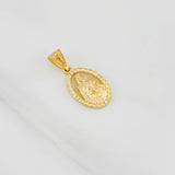 Dije Virgen del Carmen 2.3g / 1 1/4 in Oro Amarillo 18K