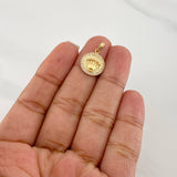 Dije Corona 2.55g / 3/4 in Oro Amarillo 18K