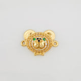 Herraje Oso 2.25g / 3/4 in Oro Amarillo 18K