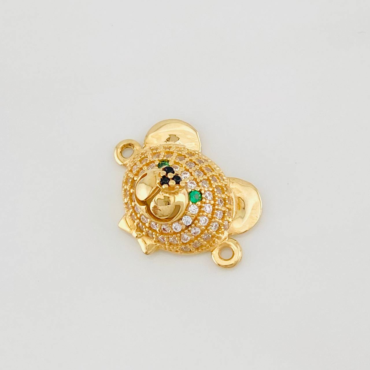Herraje Oso 2.25g / 3/4 in Oro Amarillo 18K