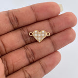 Herraje Corazon 0.95gr / 3/4 in / Oro Amarillo 18K %