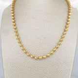 Cadena Militar Media Luna 23.35gr / 24 1/2 in / 5mm Oro Amarillo Nac.Esp. 18K $