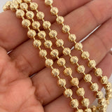 Cadena Militar Media Luna 23.35gr / 24 1/2 in / 5mm Oro Amarillo Nac.Esp. 18K $