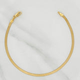 Pulso Espejo 2gr / 7 1/2 in / 2mm Oro Amarillo +3 18K %