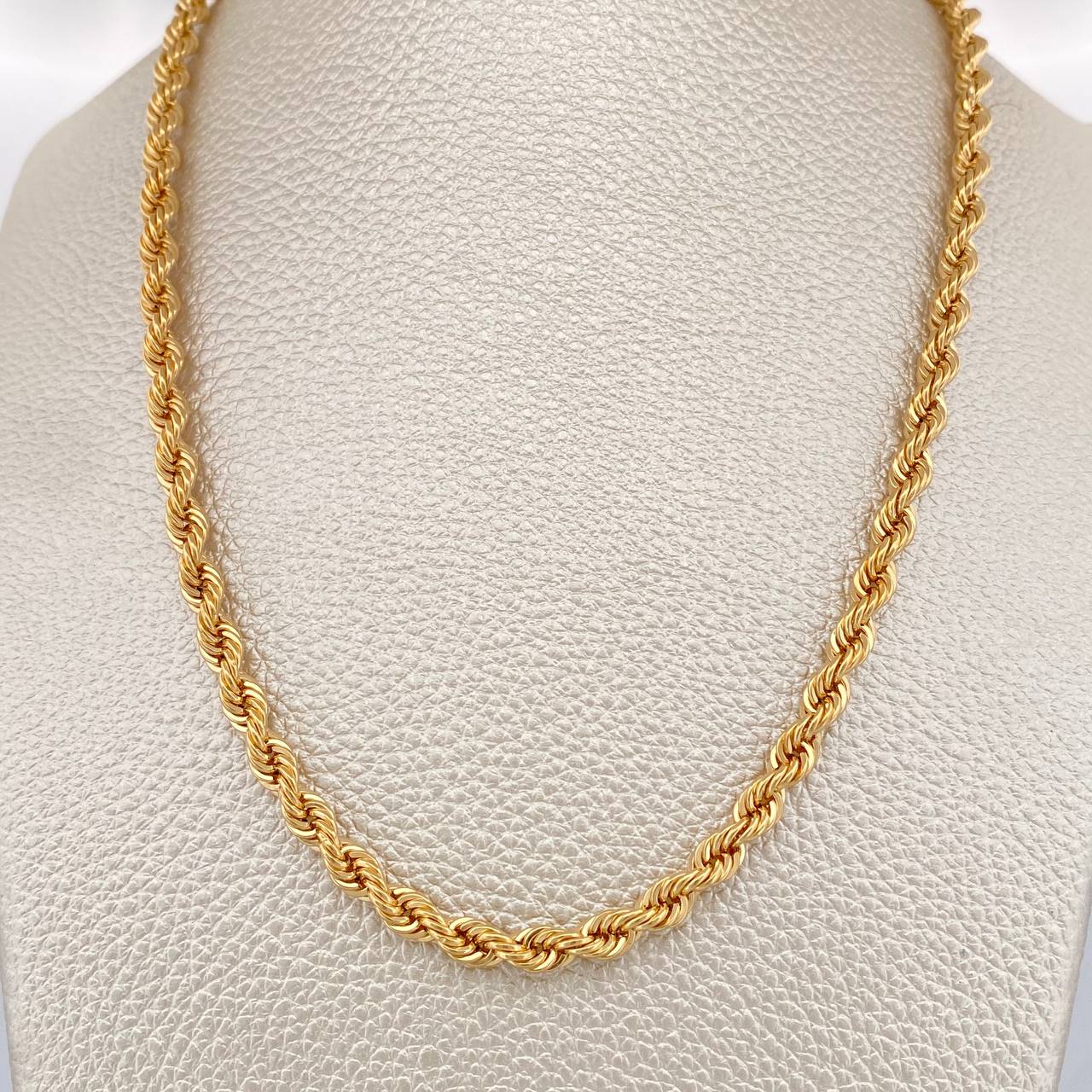 Cadena Lazo 14gr / 23 1/2 in / 4mm Oro Amarillo +3 18K $