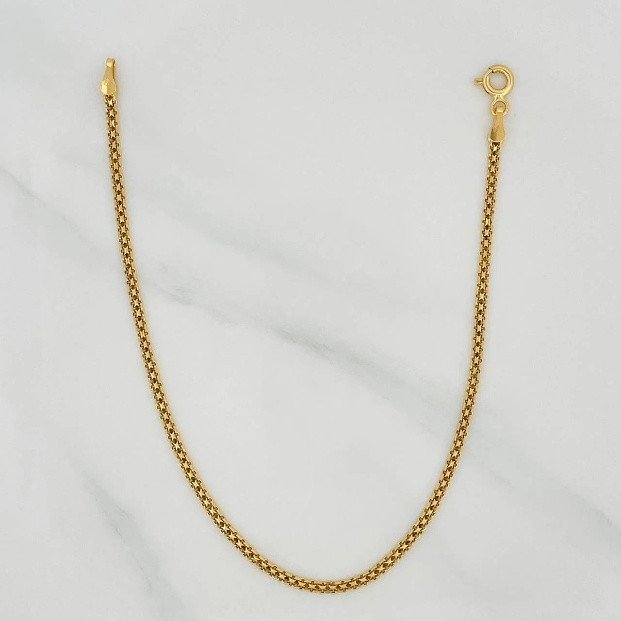 Pulso Chino 2.05 g / 7 1/2 in / 1 mm Oro Amarillo 18K