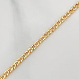 Pulso Cubano 1.15gr / 8 1/4 in / 2.5mm Oro Amarillo +1 18K $