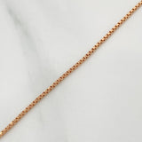 Cadena Veneciana 4.2gr / 20 3/4 in / 1.15mm Oro Rosa +3 18K $