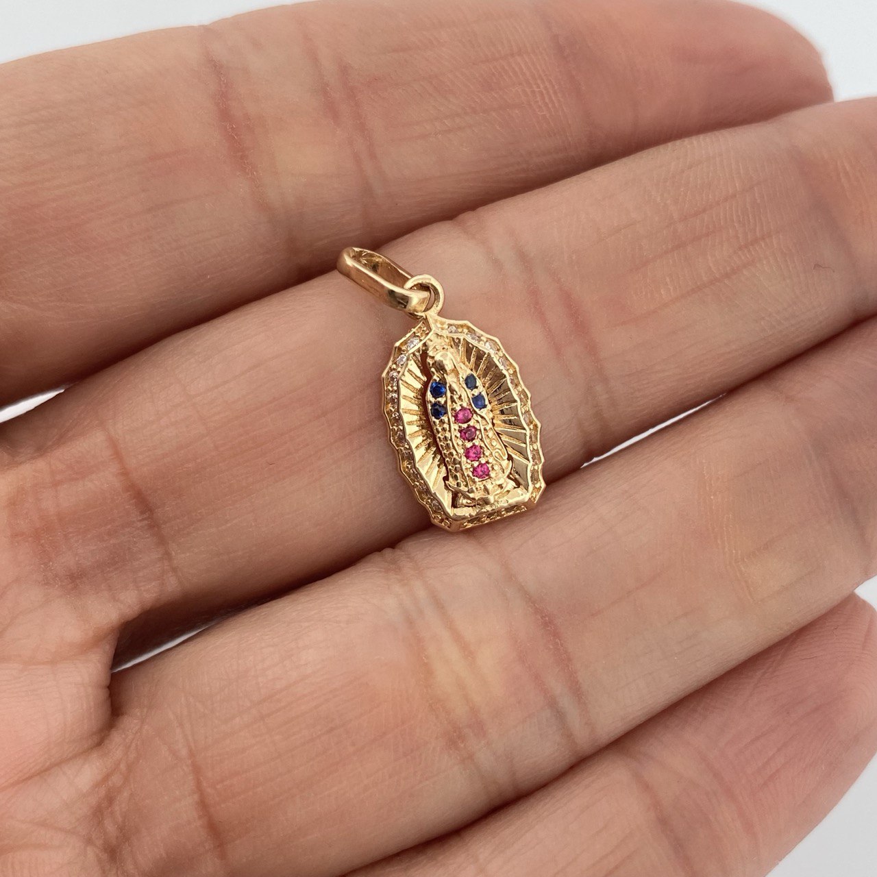Dije Virgen Guadalupe 1.25gr / Oro Amarillo 18K %