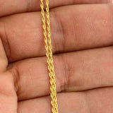 Cadena Lazo 0.95gr / 20 in / 1mm Oro Amarillo +3 18K &