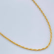 Cadena Lazo 0.95gr / 20 in / 1mm Oro Amarillo +3 18K &