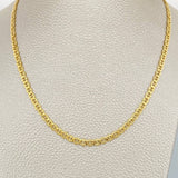 Cadena Escalera Plana 6.9gr / 23 3/4 in / 3.15mm Oro Amarillo +3 18K &