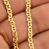 Cadena Escalera Plana 6.9gr / 23 3/4 in / 3.15mm Oro Amarillo +3 18K &