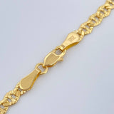 Cadena Escalera Plana 6.9gr / 23 3/4 in / 3.15mm Oro Amarillo +3 18K &