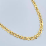 Cadena Escalera Plana 6.9gr / 23 3/4 in / 3.15mm Oro Amarillo +3 18K &