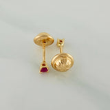 Topos Chispa 0.5gr / 1mm Oro Amarillo 18K &