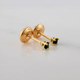 Topos Chispa 0.5gr / 1mm Oro Amarillo 18K &