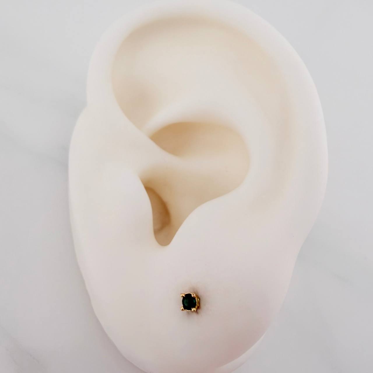 Topos Chispa 0.5gr / 1mm Oro Amarillo 18K &