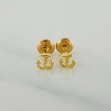Topos Ancla 0.7gr / 3mm Oro Amarillo 18K &