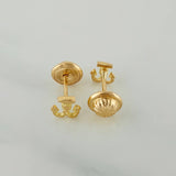 Topos Ancla 0.7gr / 3mm Oro Amarillo 18K &