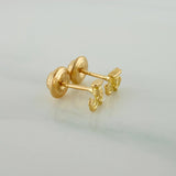 Topos Ancla 0.7gr / 3mm Oro Amarillo 18K &