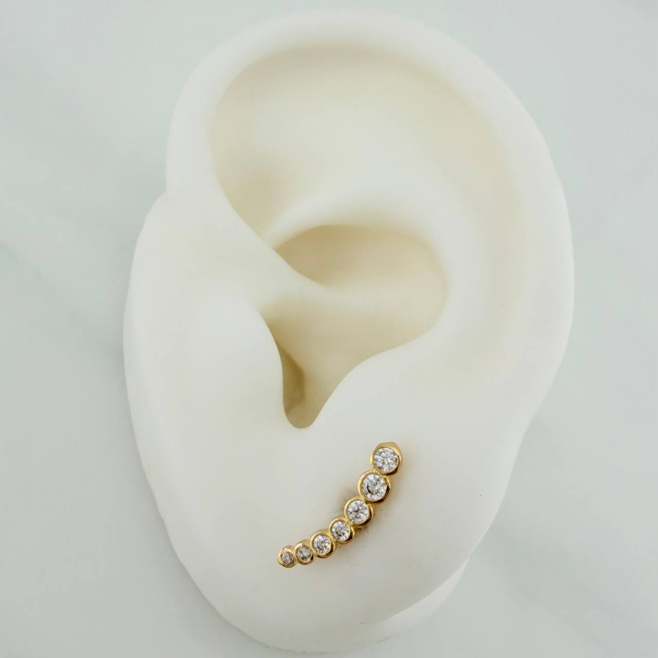 Topos Circulos 0.95gr / 1.5mm Oro Amarillo 18K &