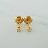 Topos Chispa 0.5gr / 1mm Oro Amarillo 18K &