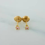 Topos Chispa 0.5gr / 1mm Oro Amarillo 18K &