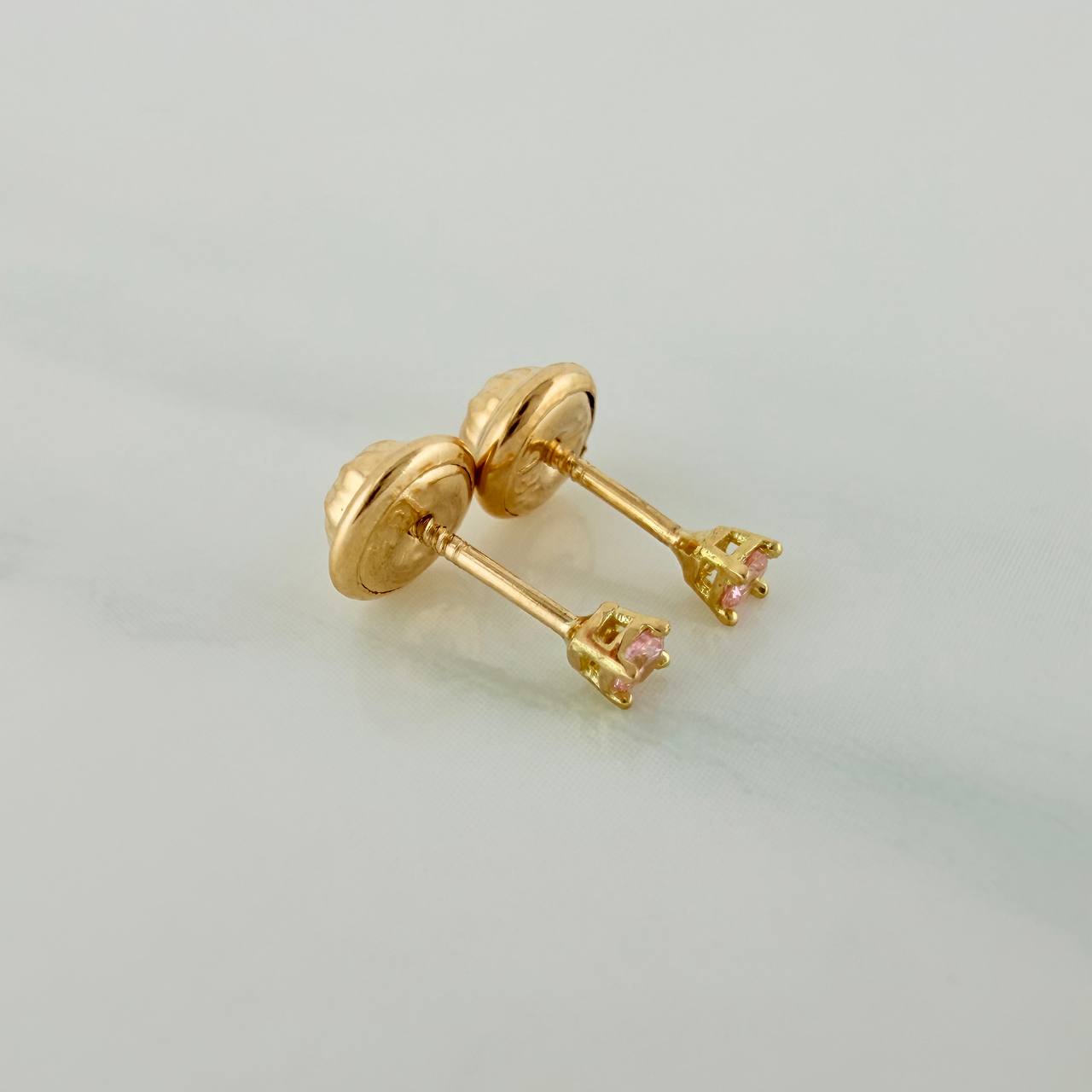 Topos Chispa 0.5gr / 1mm Oro Amarillo 18K &