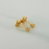 Topos Chispa 0.5gr / 1mm Oro Amarillo 18K &