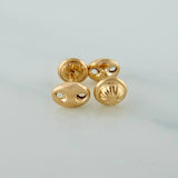 Topos GC 0.55gr / 7.7mm Liso Oro Amarillo 18K &